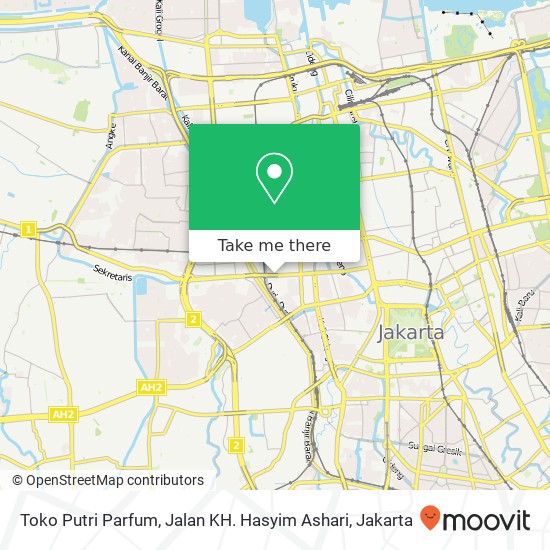 Toko Putri Parfum, Jalan KH. Hasyim Ashari map