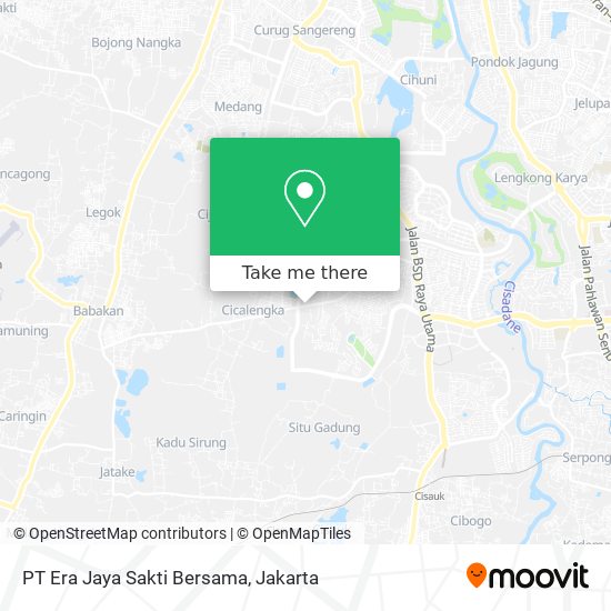PT Era Jaya Sakti Bersama map