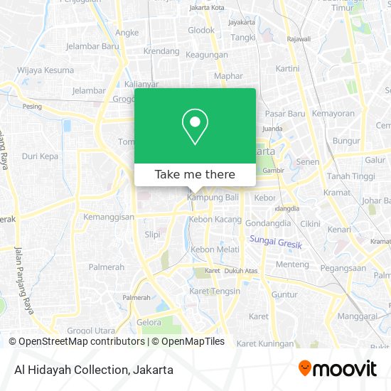 Al Hidayah Collection map