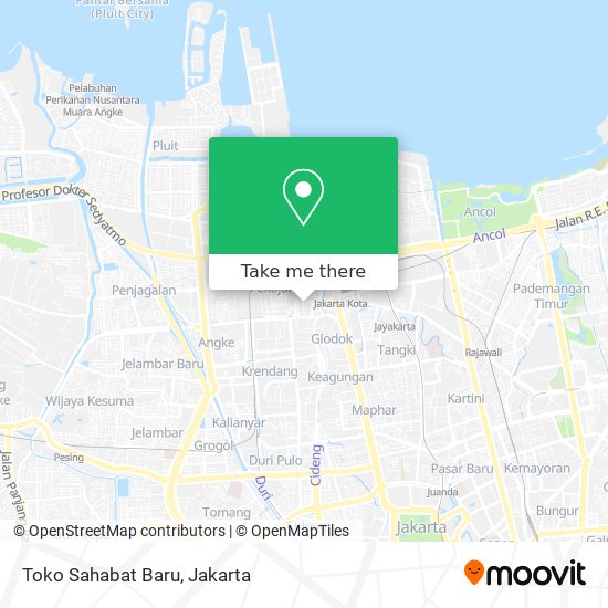 Toko Sahabat Baru map