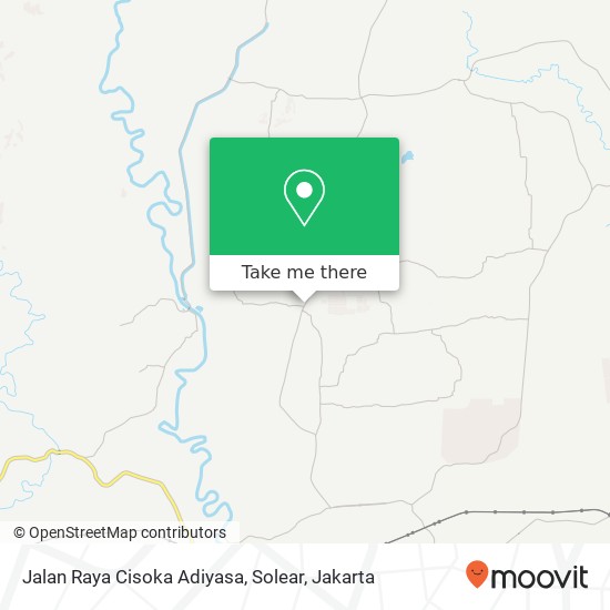 Jalan Raya Cisoka Adiyasa, Solear map