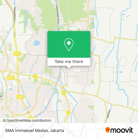 SMA Immanuel Medan map