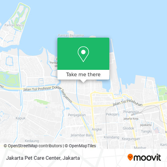 Jakarta Pet Care Center map