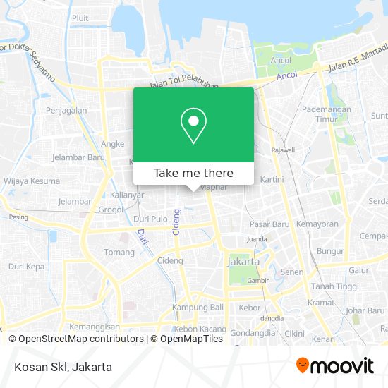 Kosan Skl map