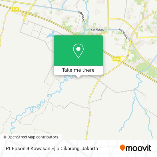 Pt.Epson 4 Kawasan Ejip Cikarang map