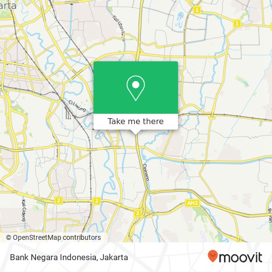 Bank Negara Indonesia, Jalan Mayjen D. I. Panjaitan map