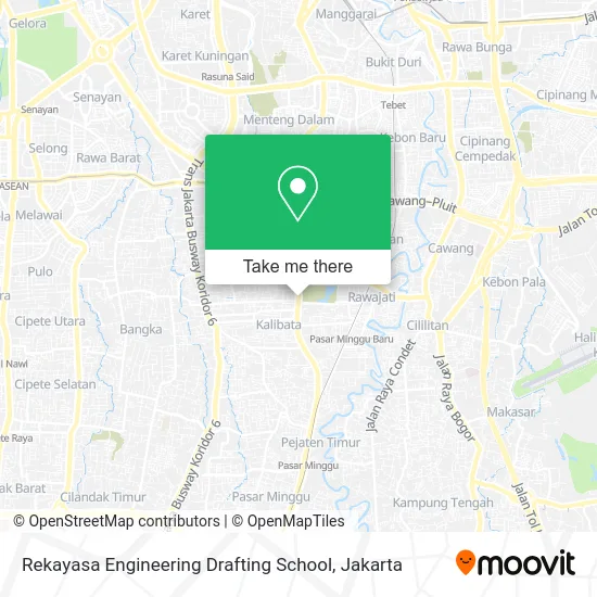 Rekayasa Engineering Drafting School map