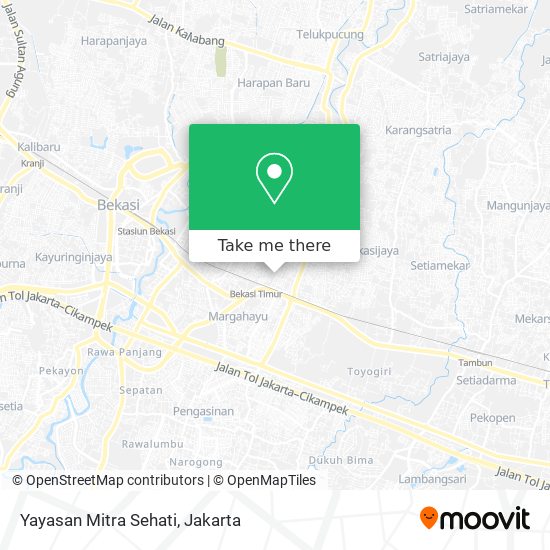 Yayasan Mitra Sehati map