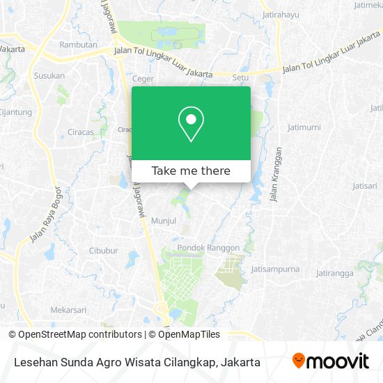 Lesehan Sunda Agro Wisata Cilangkap map