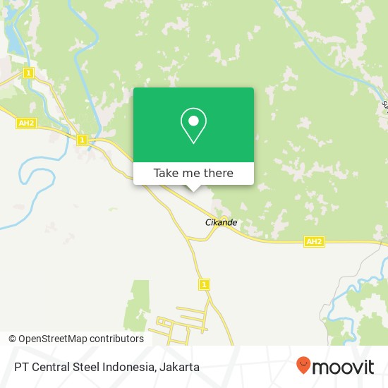 PT Central Steel Indonesia map