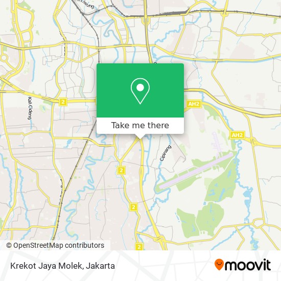 Krekot Jaya Molek map