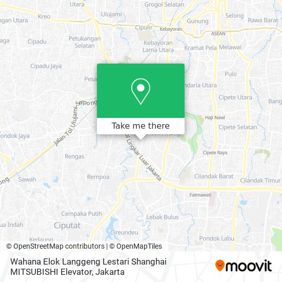 Wahana Elok Langgeng Lestari Shanghai MITSUBISHI Elevator map