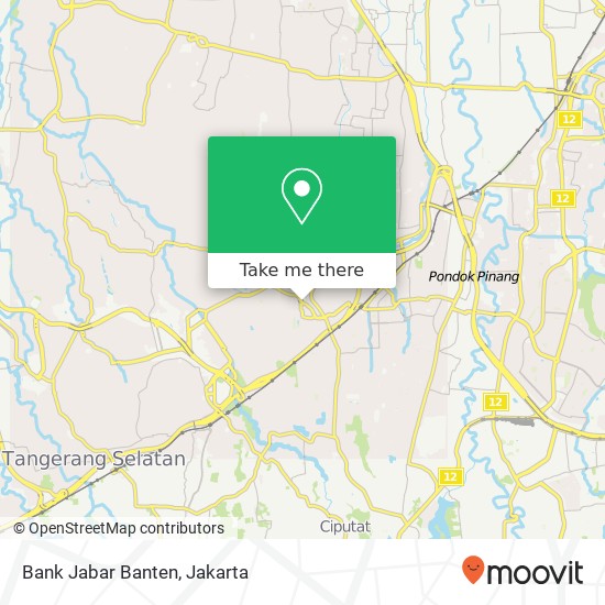 Bank Jabar Banten map