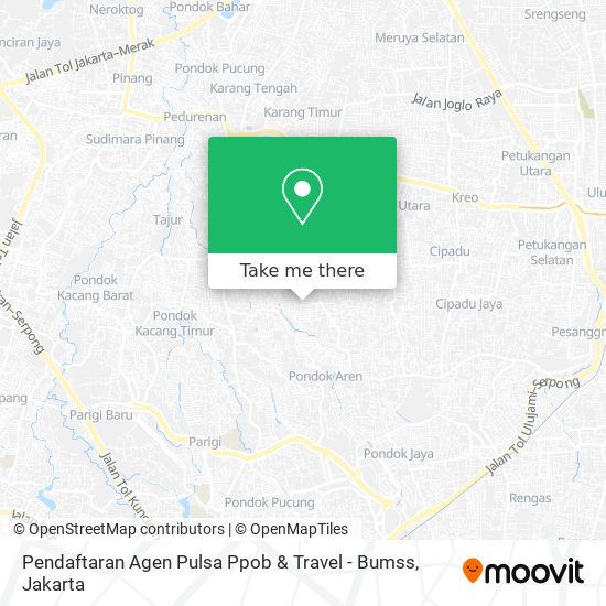 Pendaftaran Agen Pulsa Ppob & Travel - Bumss map