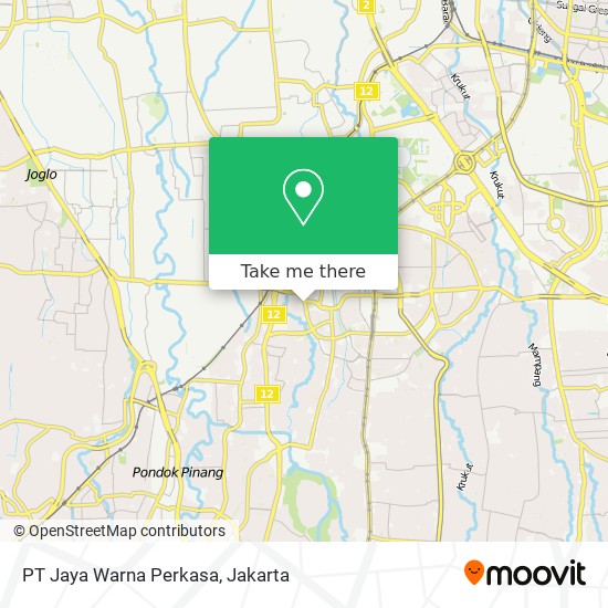 PT Jaya Warna Perkasa map