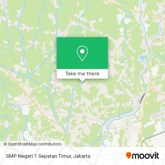 SMP Negeri 1 Sepatan Timur map