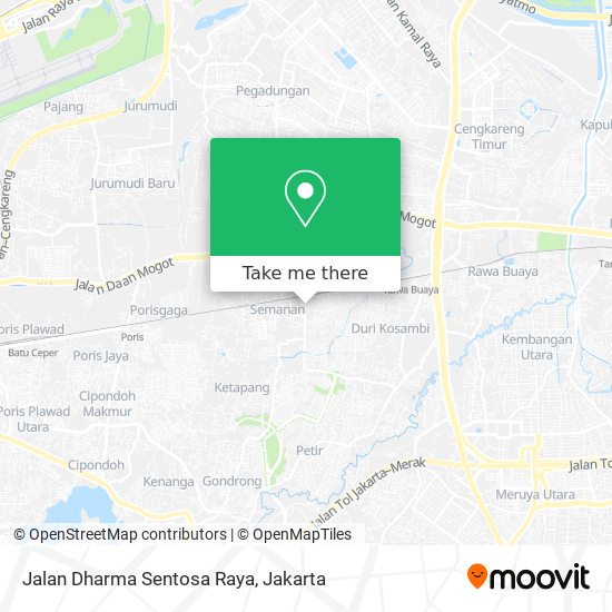 Jalan Dharma Sentosa Raya map