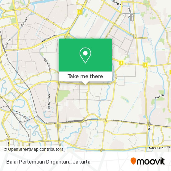 Balai Pertemuan Dirgantara map