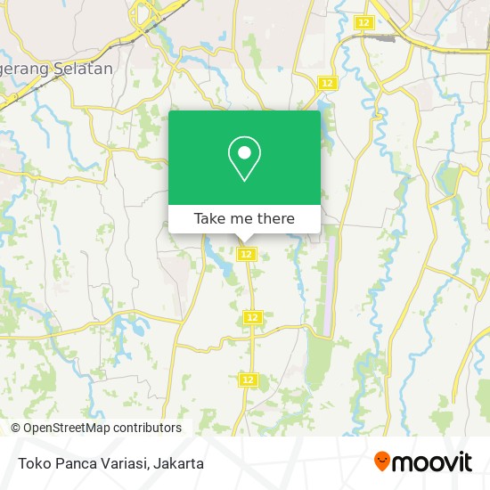 Toko Panca Variasi map