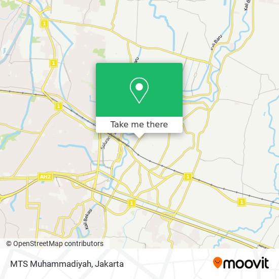 MTS Muhammadiyah map