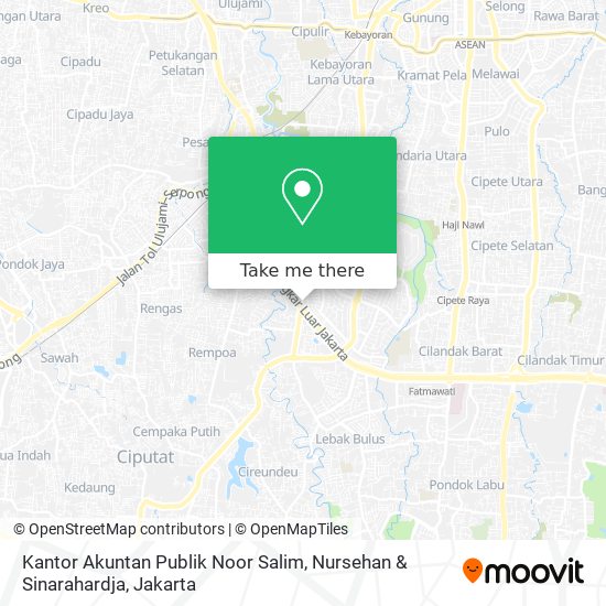 Kantor Akuntan Publik Noor Salim, Nursehan & Sinarahardja map