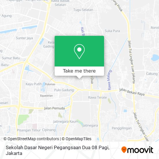 Sekolah Dasar Negeri Pegangsaan Dua 08 Pagi map