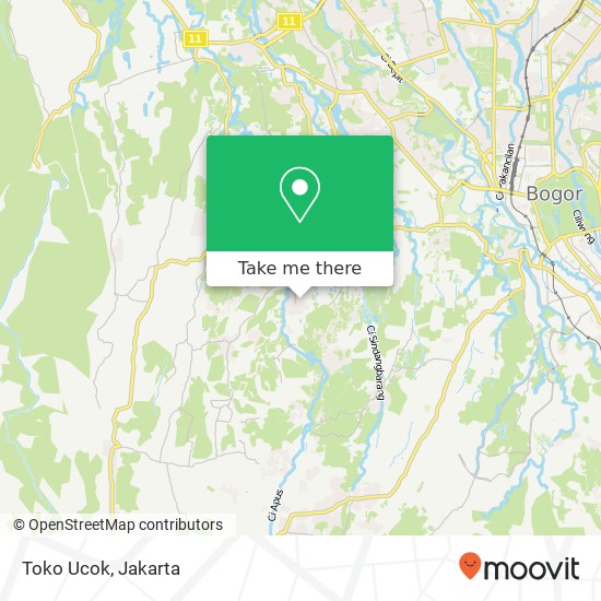 Toko Ucok, Perum Alam Tirta Ciomas map