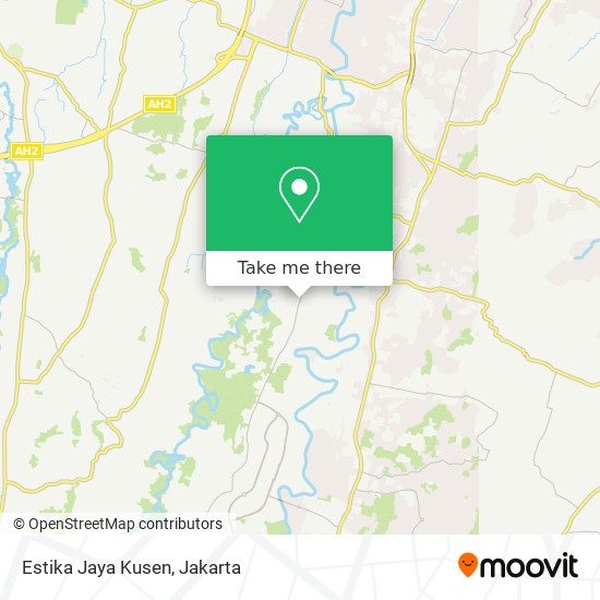 Estika Jaya Kusen map