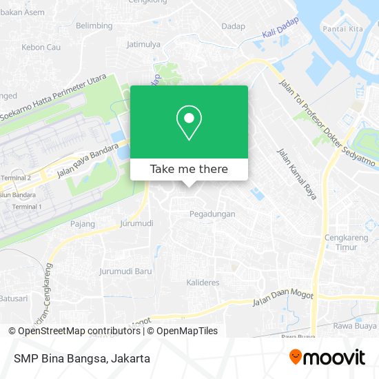 SMP Bina Bangsa map