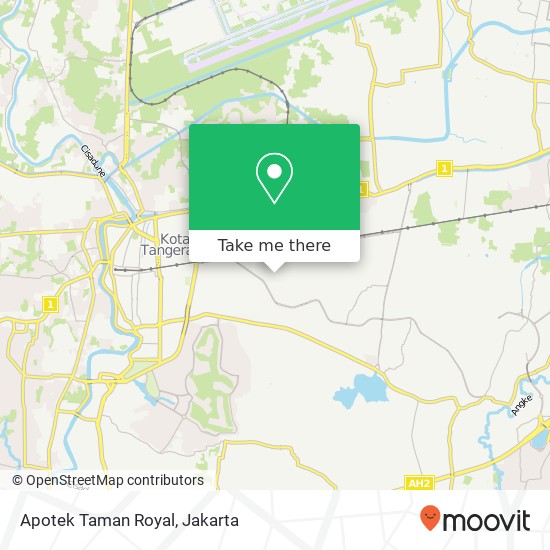 Apotek Taman Royal map