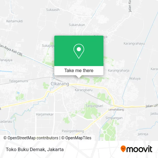 Toko Buku Demak map