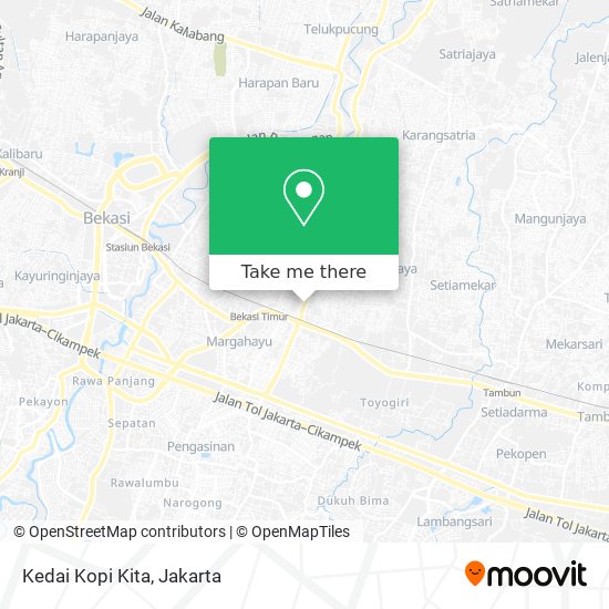 Kedai Kopi Kita map