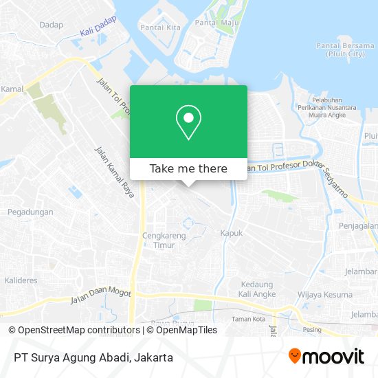 PT Surya Agung Abadi map