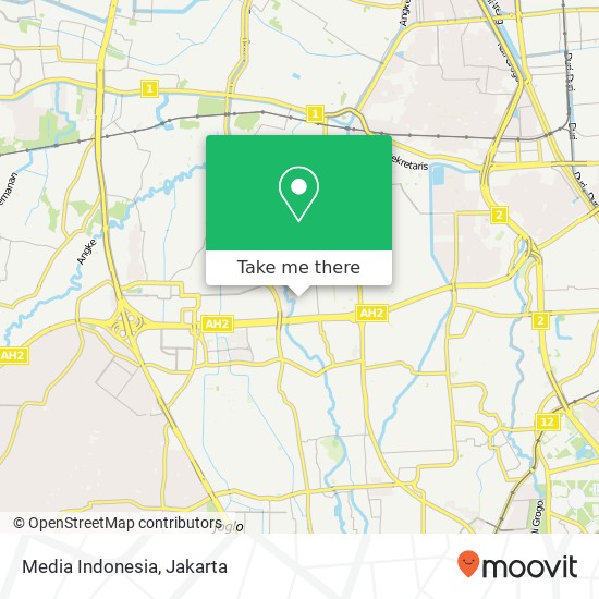 Media Indonesia map