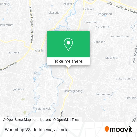 Workshop VSL Indonesia map