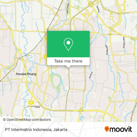 PT Intermatrix Indonesia map