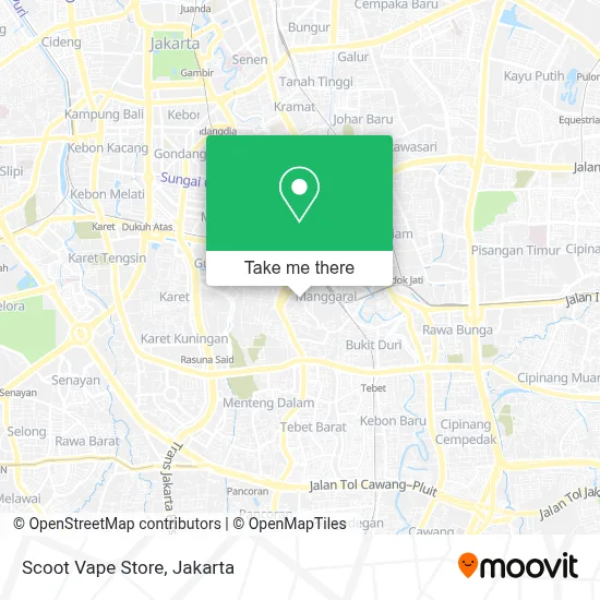 Scoot Vape Store map