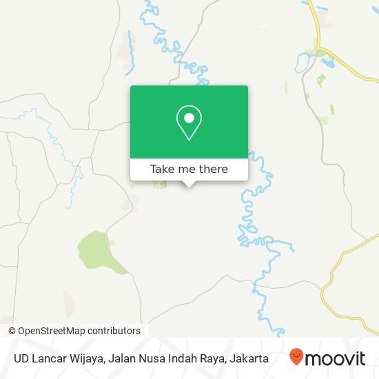 UD Lancar Wijaya, Jalan Nusa Indah Raya map