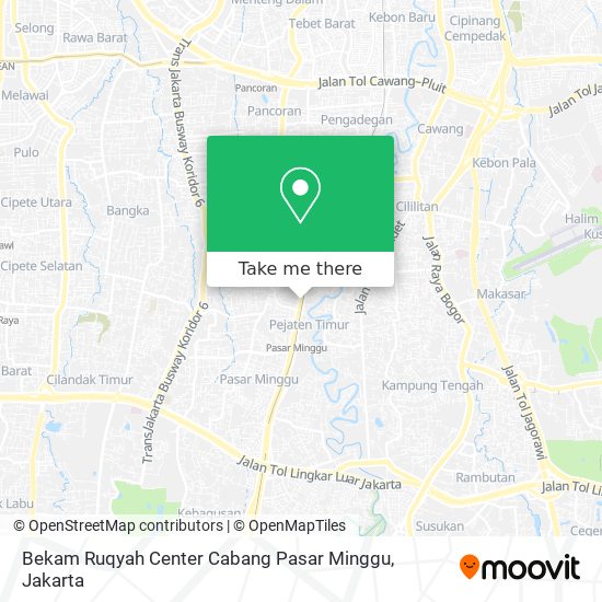 Bekam Ruqyah Center Cabang Pasar Minggu map