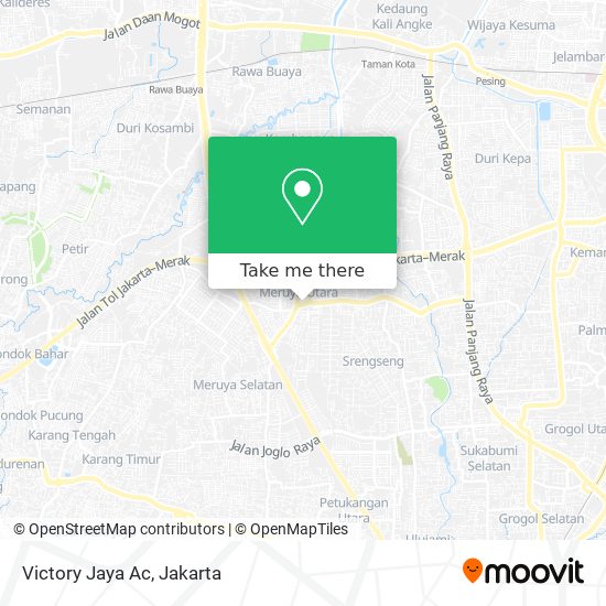 Victory Jaya Ac map