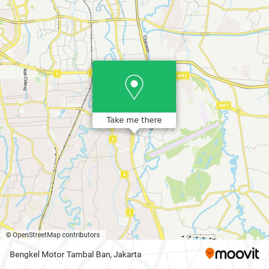 Bengkel Motor Tambal Ban map