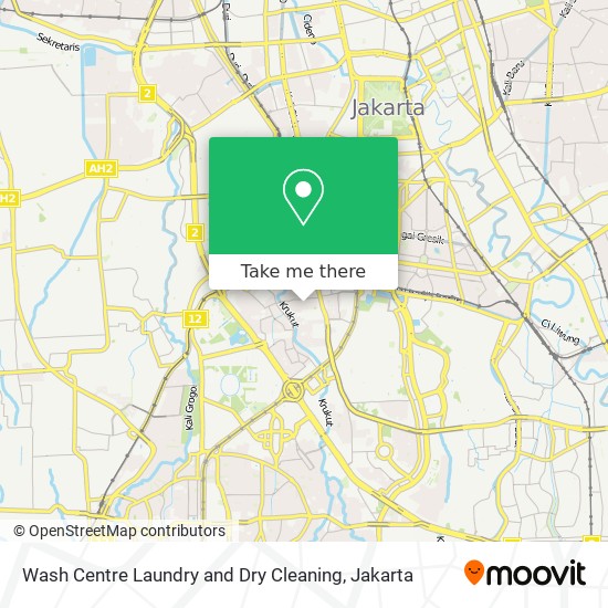 Wash Centre Laundry and Dry Cleaning map