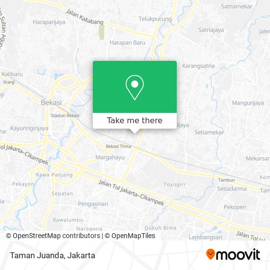 Taman Juanda map