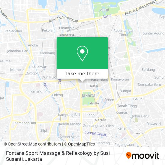 Fontana Sport Massage & Reflexology by Susi Susanti map