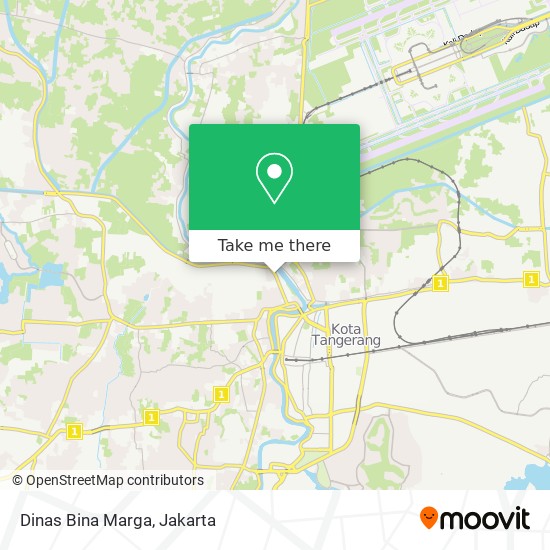 Dinas Bina Marga map