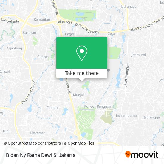 Bidan Ny Ratna Dewi S map