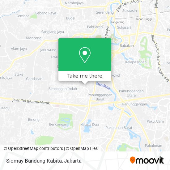 Siomay Bandung Kabita map