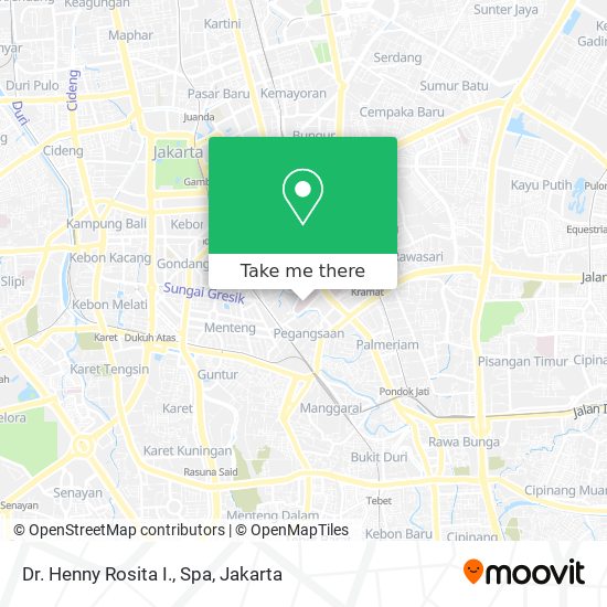 Dr. Henny Rosita I., Spa map