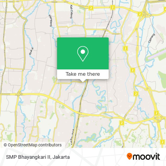 SMP Bhayangkari II map