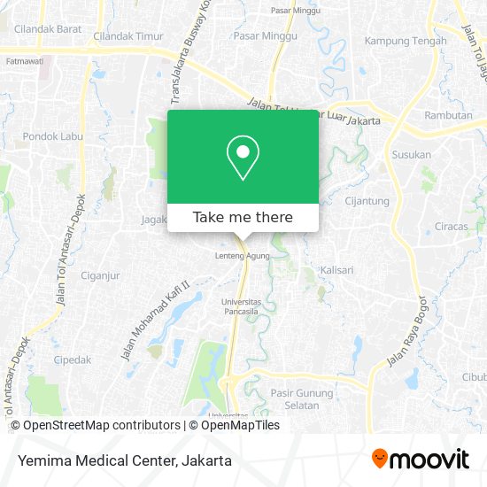 Yemima Medical Center map